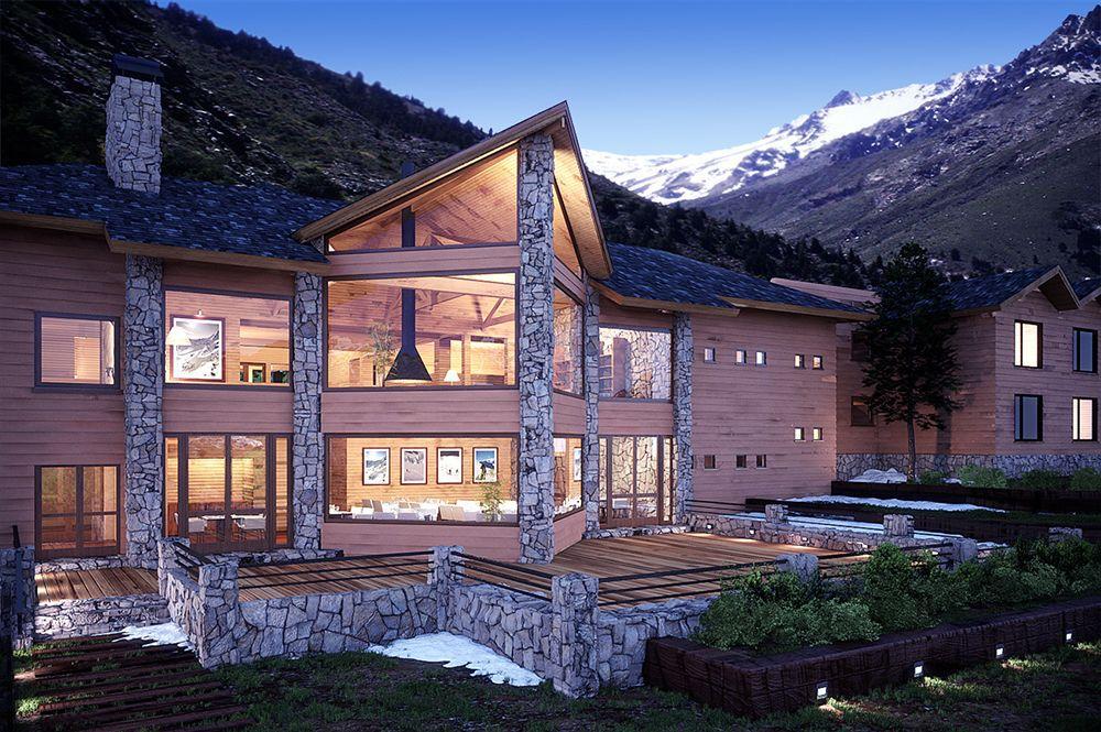 Noi Puma Lodge Machalí Buitenkant foto