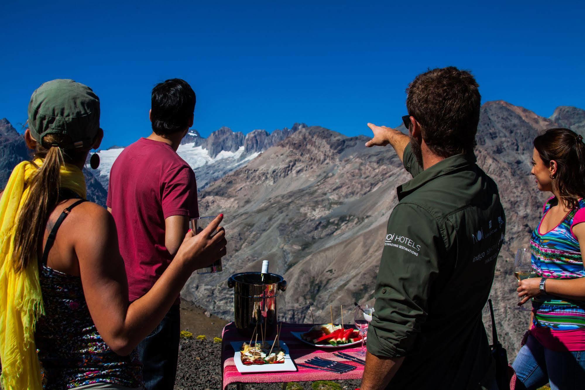 Noi Puma Lodge Machalí Buitenkant foto